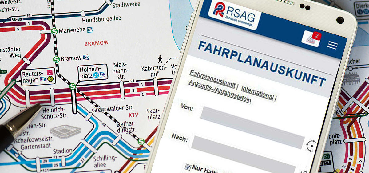 RSAG Fahrplan (Nahverkehr)